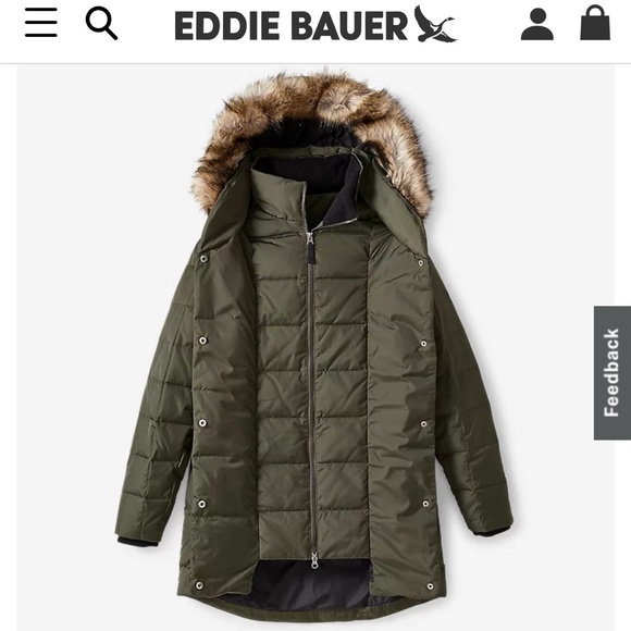 Eddie Bauer Jackets & Coats Eddie Bauer Womens Yukon Classic Down